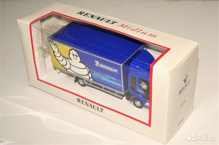 1/43 Norev renault Midlum 180 (4x2) michelin blue