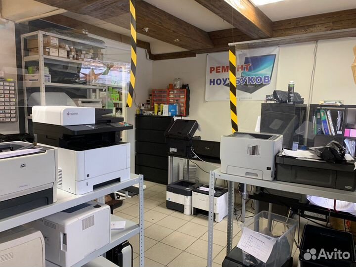 Ремонт принтера, заправка картриджей