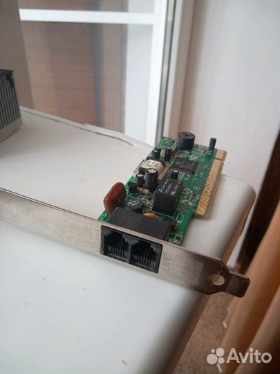 Сетевая карта+модем