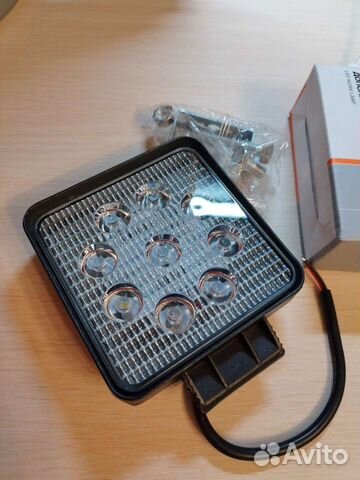 Фара светодиодная AE27S-9LED-42PC