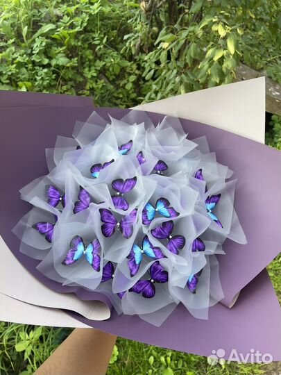 Букет из бабочек