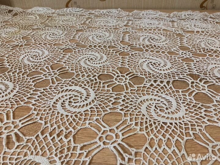 Скатерть, ручная работа, 1960-е годы СССР