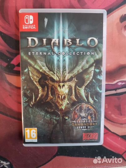Диск Diablo 3 для nintendo switch