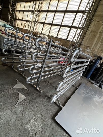 Предохладитель молока трубчатый