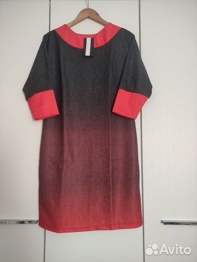 Платье трикотажное женское