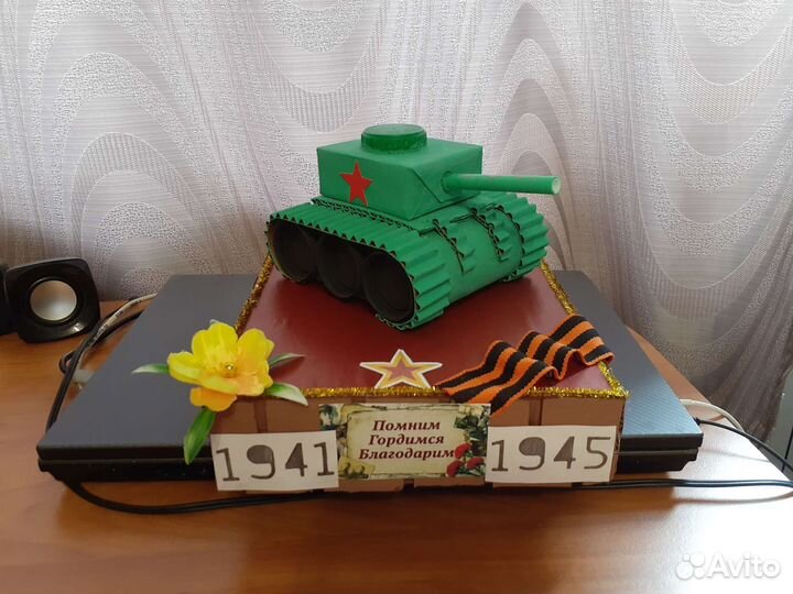 Поделка к 9 мая в садик или школу