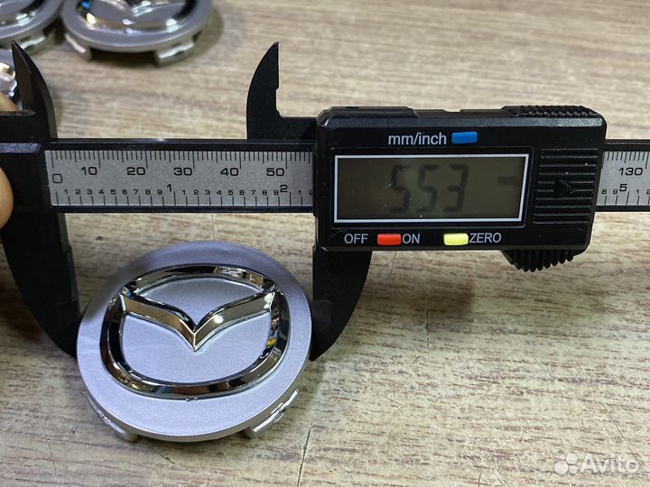 Колпачки на литье Mazda 55 мм