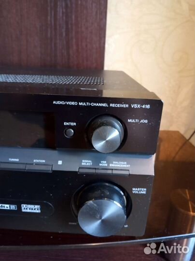 Ресивер Pioneer vsx-416. + Колонки PJ + atomic A