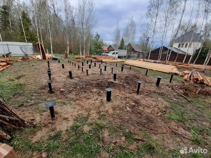 Фундамент под ключ. Винтовые сваи от производителя