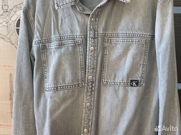 Calvin klein рубашка подросток
