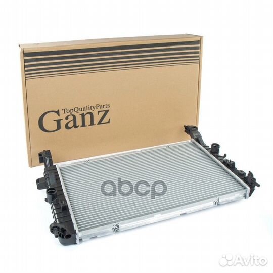 Радиатор основной opel Meriva 1.4/1.6/1.8L