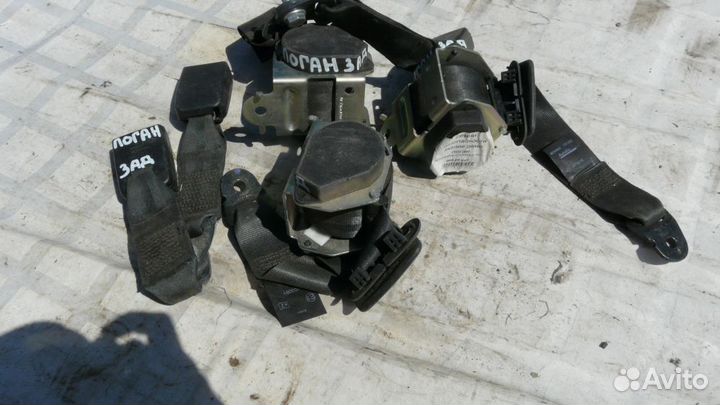 Ремень безопасности зад. Renault Logan (2004 - 20