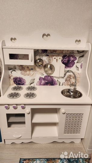 Детская деревянная кухня