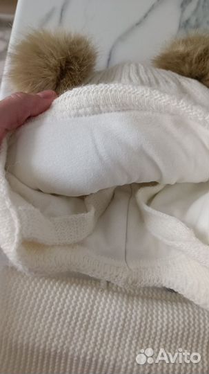 Шапка+снуд для девочки