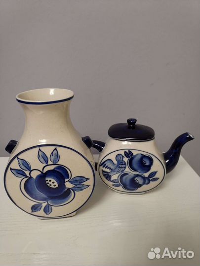 Гжель ваза СССР