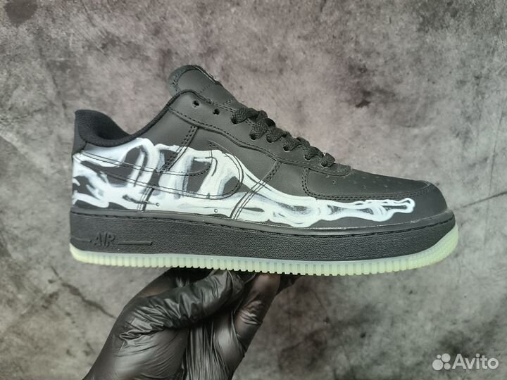 Кроссовки Nike air Force 1 skeleton