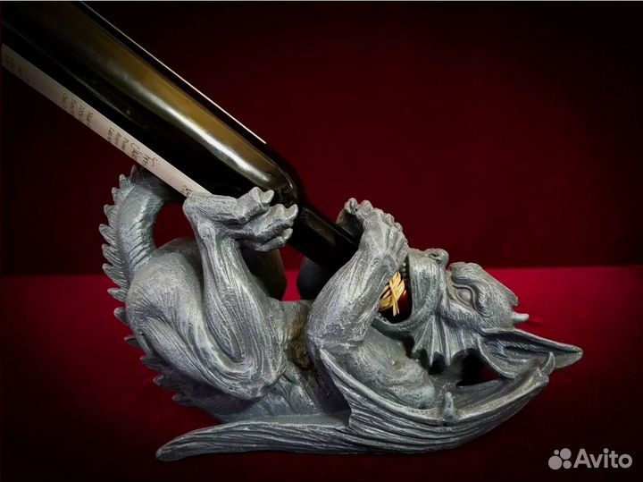 Держатель винных бутылок Горгулья