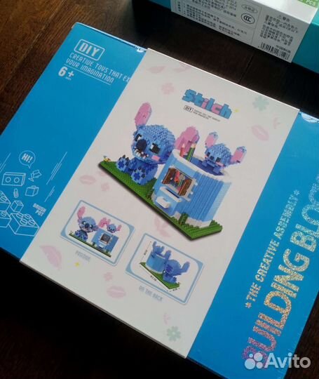 3-d пазлы Стич и Пикачу