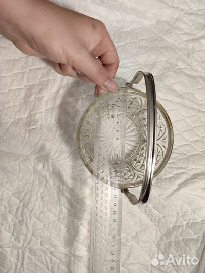 Посуда СССР цветное стекло