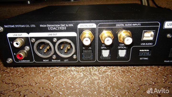 Японский USB цап Rasteme udac192H 192KHz 32bit