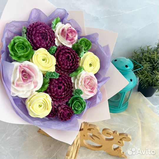 Букет из зефира