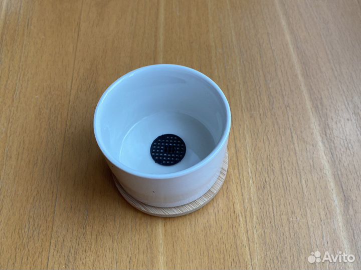 Набор из 4-ёх керамических кашпо для цветов