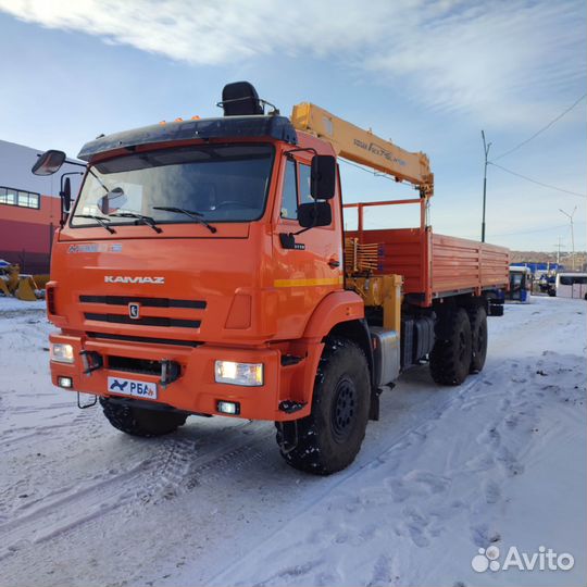 Кму камаз 43118 + soosan SCS746L б/у (2022 г.в. 15