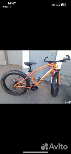Велосипед фэтбайк бу