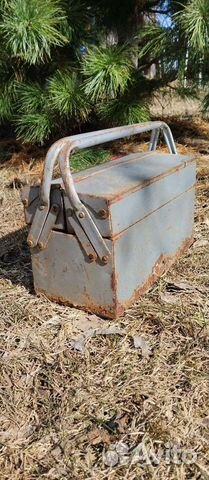 Металлический ящик для инструментов СССР