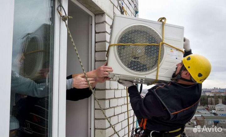 Монтаж кондиционеров и вентиляции