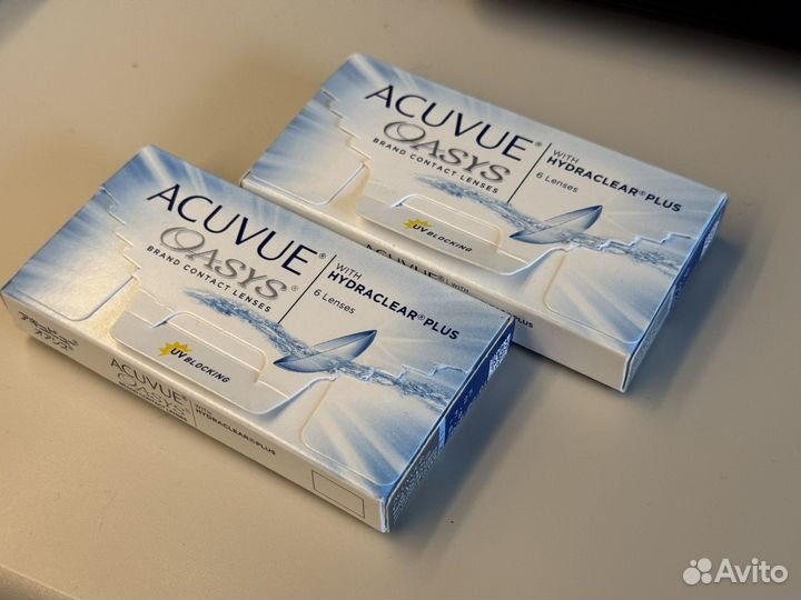 Линзы acuvue oasys двухнедельные