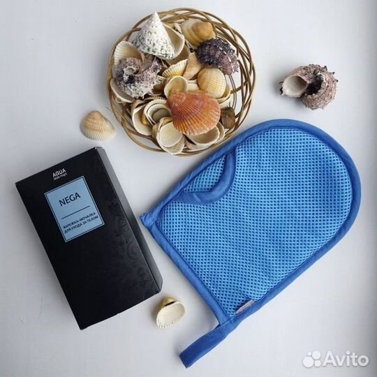 Варежка-мочалка aquamagic nega