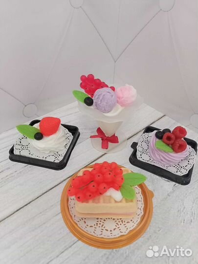 Десерты из мыла