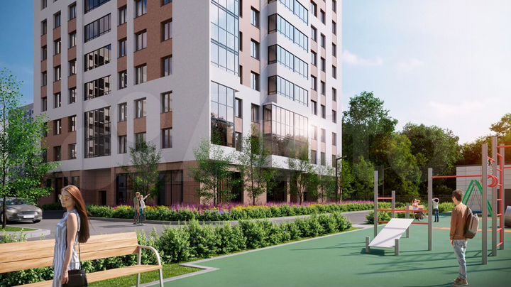 2-к. квартира, 62,5 м², 3/25 эт.