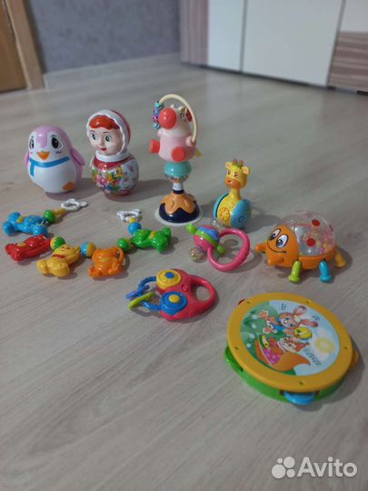 Игрушки для новорождённых пакетом