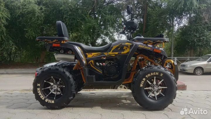 Квадроцикл Motoland Wild Track X 200 PRO с лебедко