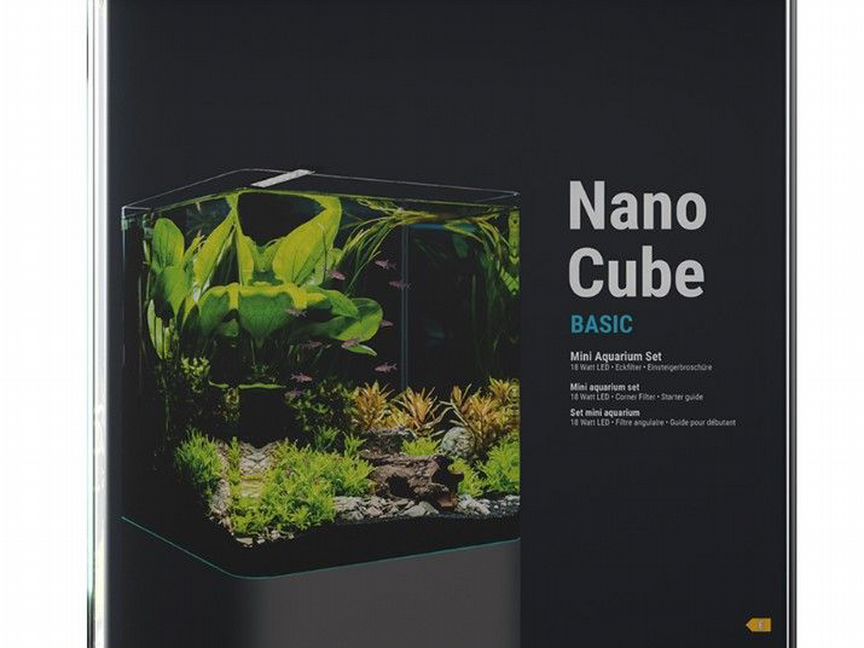 Аквариум Dennerle Nano Cube Basic на 60л в комплек