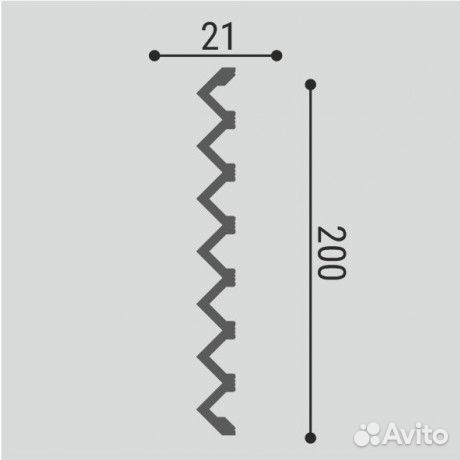 Декоративная панель Bello Deco сп 11/2.6