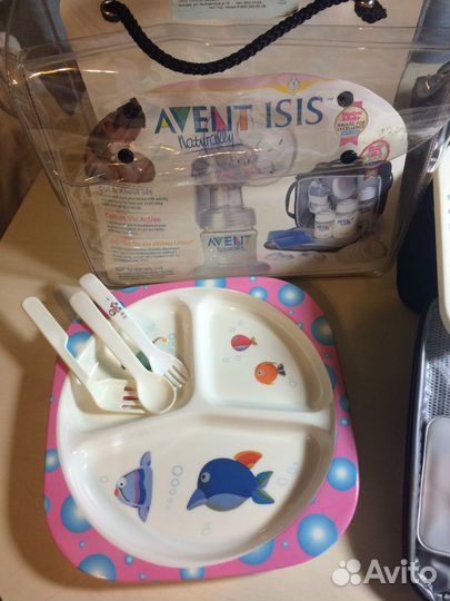 Бутылочки для кормления Термосумка Авент,накладки