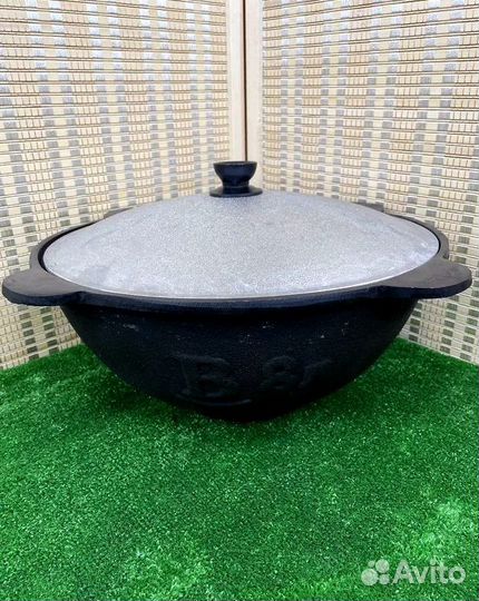 Казан чугунный 22 литра