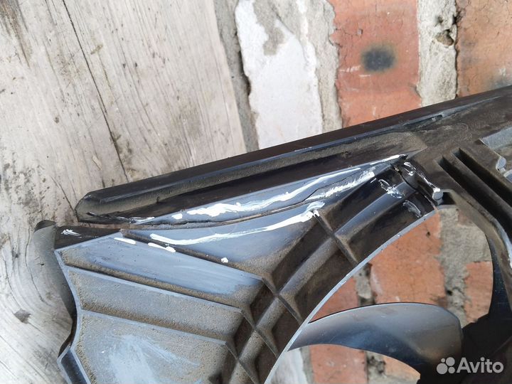 Диффузор в сборе с вентилятором Nissan X-trail t31