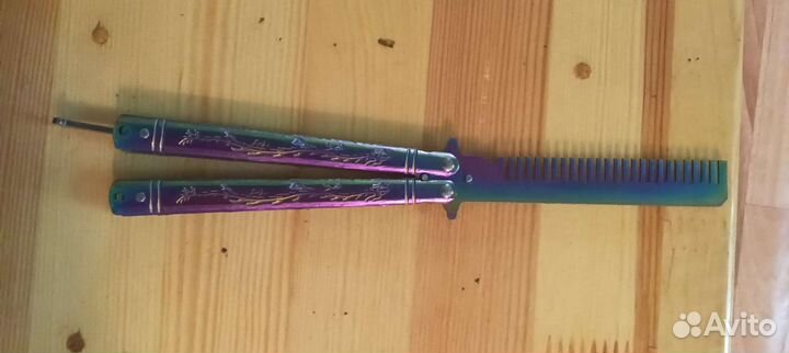 Бабочка расческа