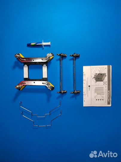 Башенный Кулер snowman 180W 4 трубки / подсветка