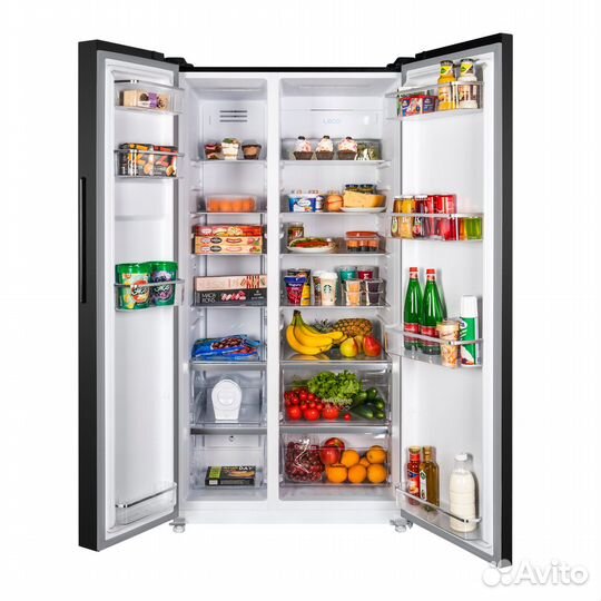 Холодильник с инвертором maunfeld MFF177nfsb