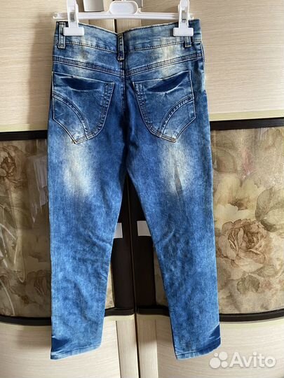 Джинсы для девочки 134