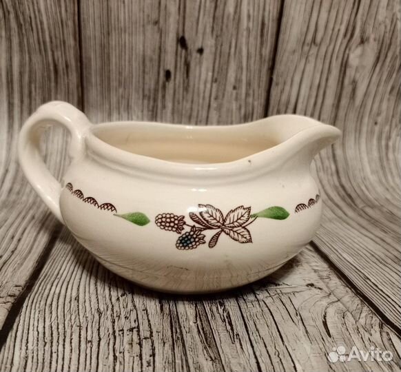 Соусник фаянс Ежевика СССР зик Конаково