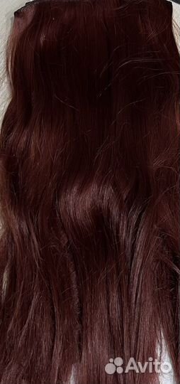 Волосы на заколках