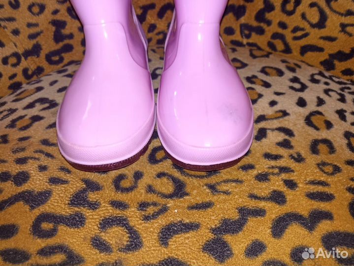 Утеплённые резиновые сапоги Холодное сердце