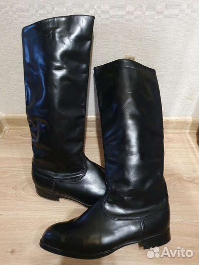 Хромовые сапоги СССР 44 ш и 46 ш размера 1976 г