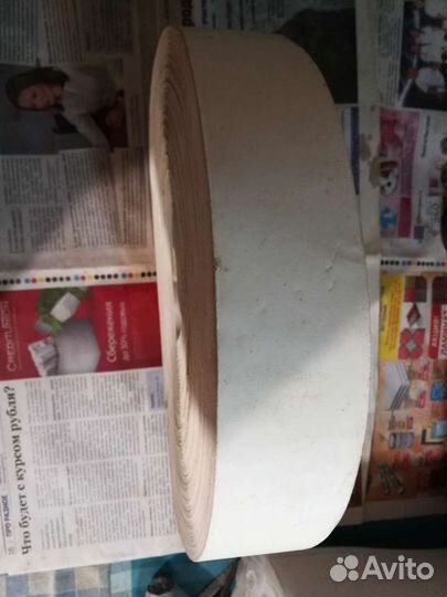 Бумага в больших рулонах